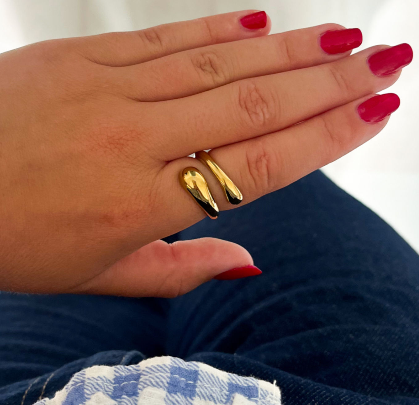 Kaia gold ring