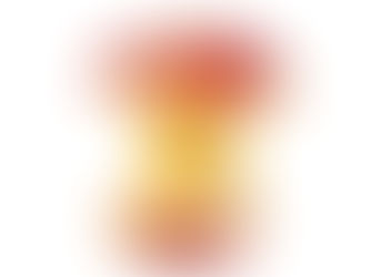 Red apple core against white background, partially eaten, revealing yellow inner flesh. Crisp, fresh appearance with vibrant colors.
