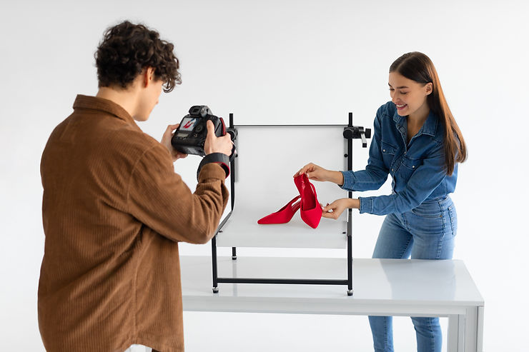 Product photography setting
