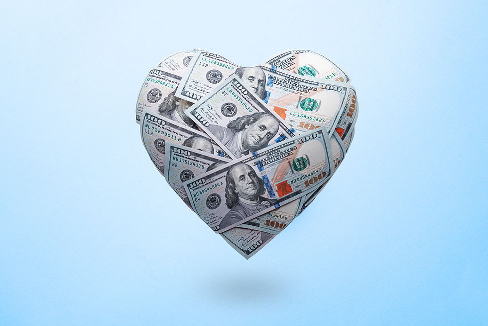 Money heart