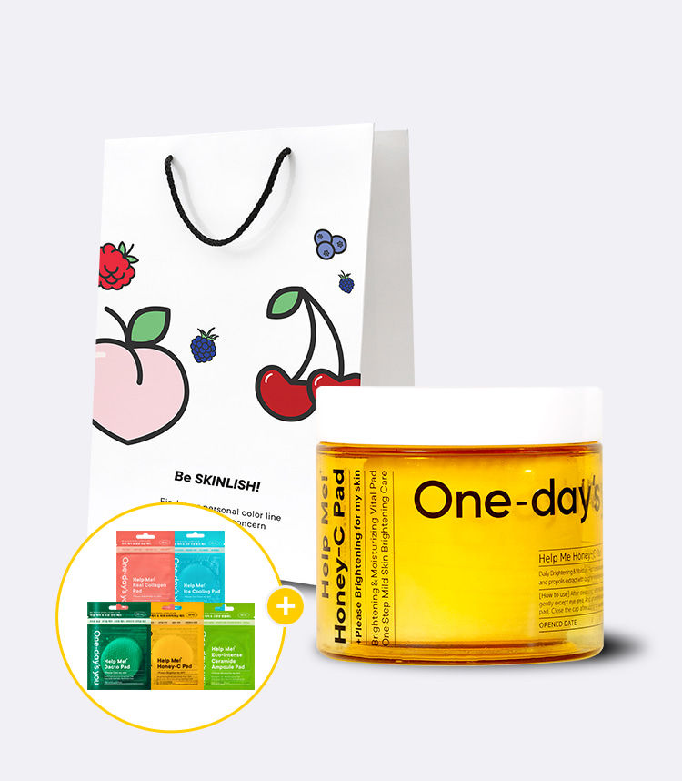 ONEDAYSYOU HELP ME 蜜光C爽膚棉(60片) (無贈品)