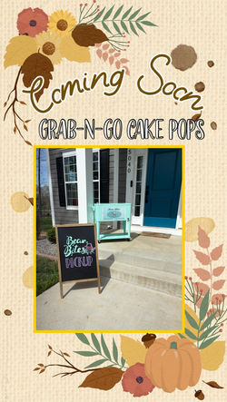 GRAB N GO Cart will be available at the end of November with some fun treats to kick off the Holiday