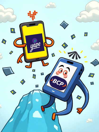 Yape y BCP sufren caída en sus apps; servicio comienza a normalizarse tras reportes de errores en transferencias