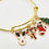 Thumbnail: Christmas Charm Bracelet, Gold Jewelry For Women, Holiday Bracelet, Xmas Jewelry