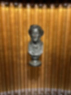 Wagner bust at Wahnfried