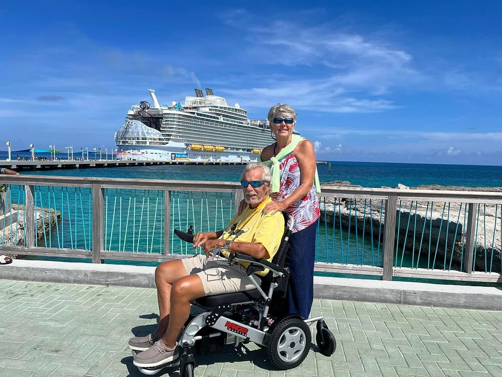 Thumbnail: QUATTRO XXL (440LBS Capacity) FOLDABLE  HEAVY DUTY LIGHTWEIGHT POWER WHEELCHAIR