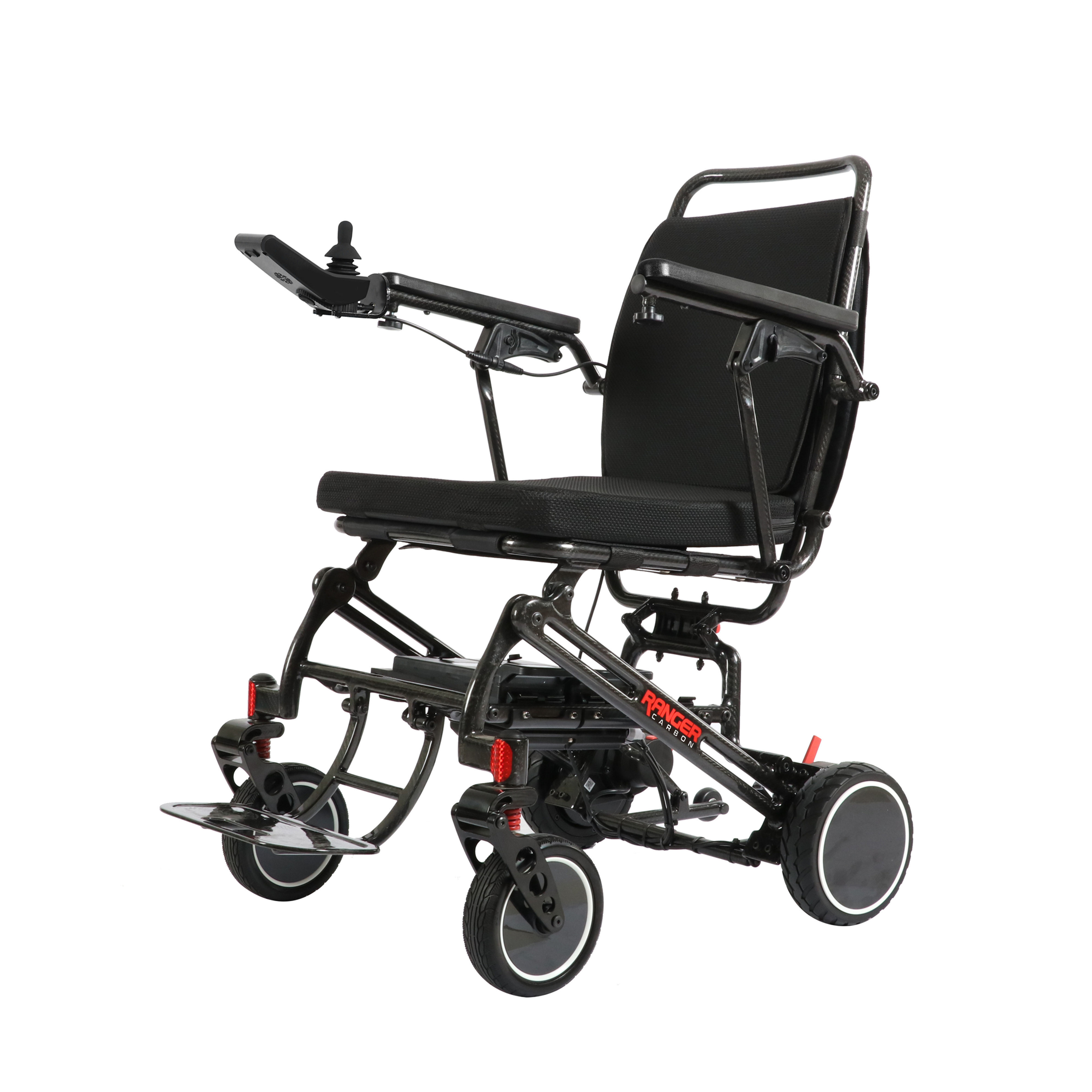 Ranger Carbon: Ultra-Lightweight 34 lbs Foldable Remote Control Power Wheelchair