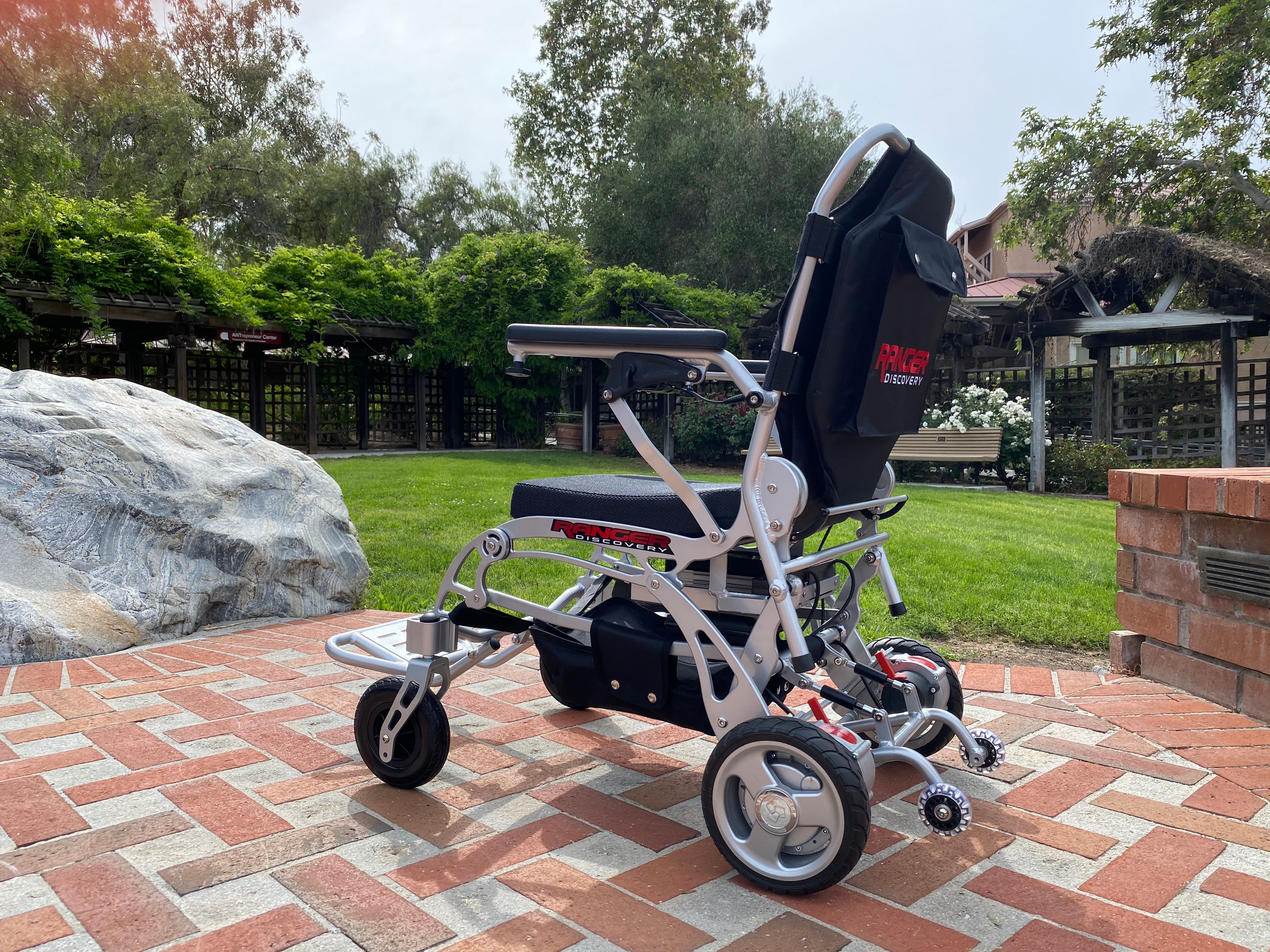 Ranger Super Lightweight 43lbs Foldable Electric Wheelchair