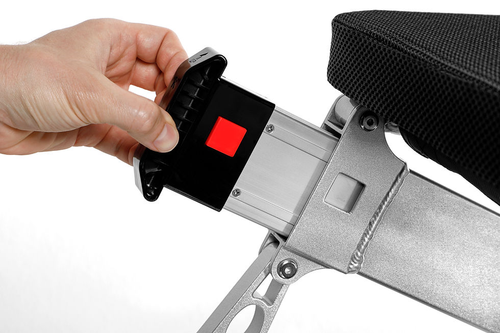 Thumbnail: RANGER DISCOVERY XXL (24"Wide Seat) 440LBS Capacity Fold   Power Wheelchair