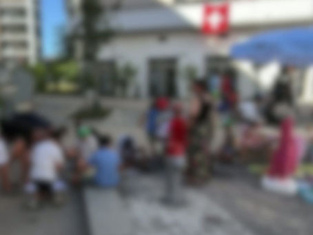 Kinderflohmarkt und Panini Tauschbörse