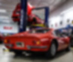 Enthusiast & Performance Car Specialists servicing a Ferrari Dino