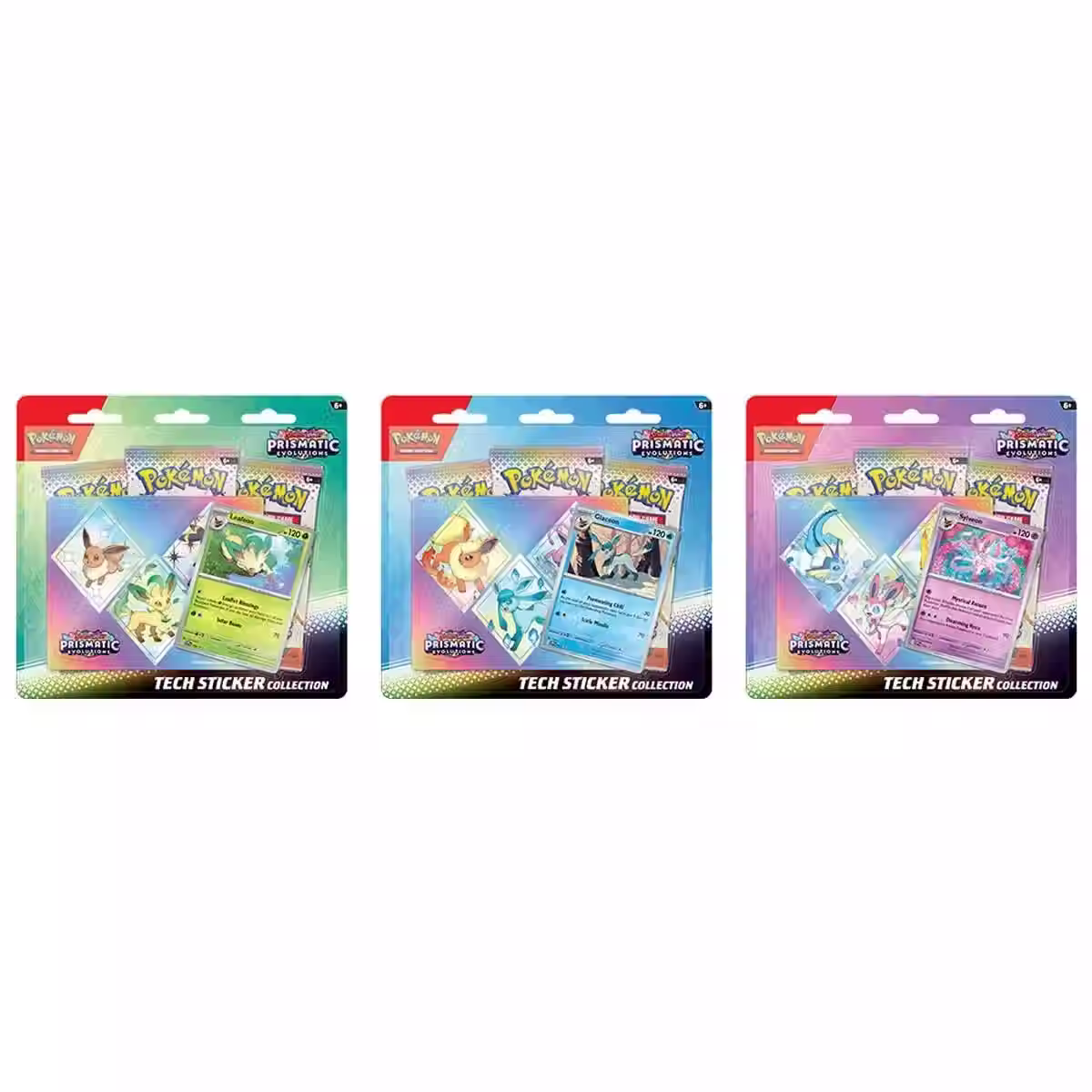 Pokemon TCG: Scarlet & Violet Prismatic Evolutions Tech Sticker Collection