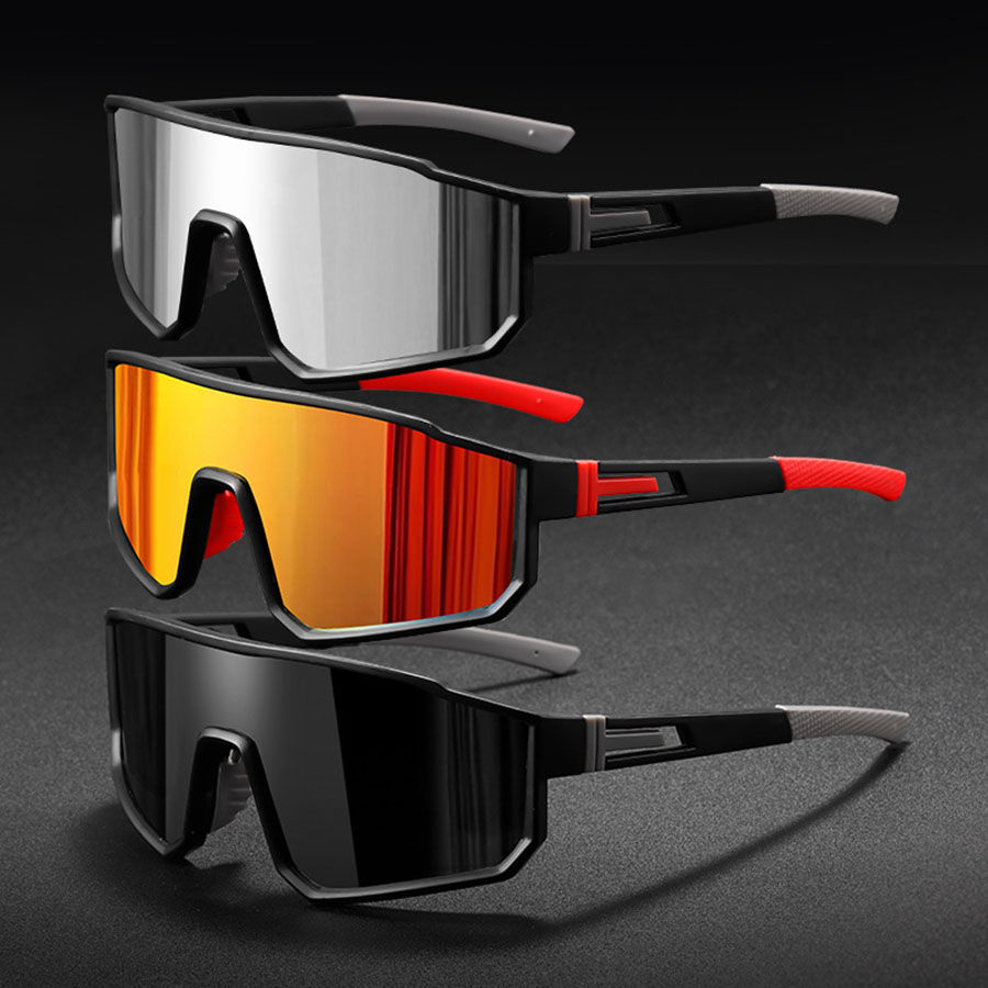Óculos de ciclismo masculinos oversized