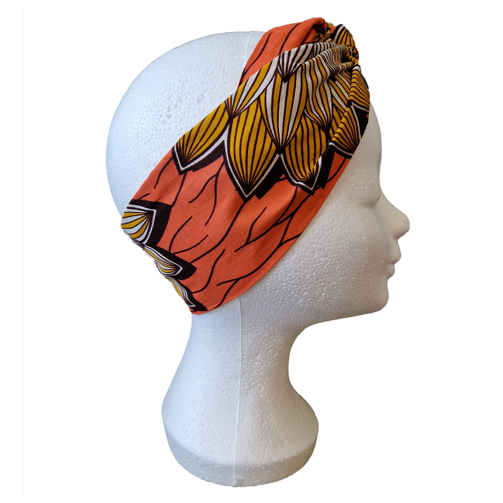Afrikaanse stoffen haarband