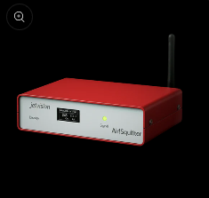 A Jetvision Airsquitter 4DSKY Batch 7 decentralized flight tracking sensor with antenna and mounting kit for mining 4DSKY points.