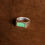 Thumbnail: Chrysoprase Inlay Signet Ring