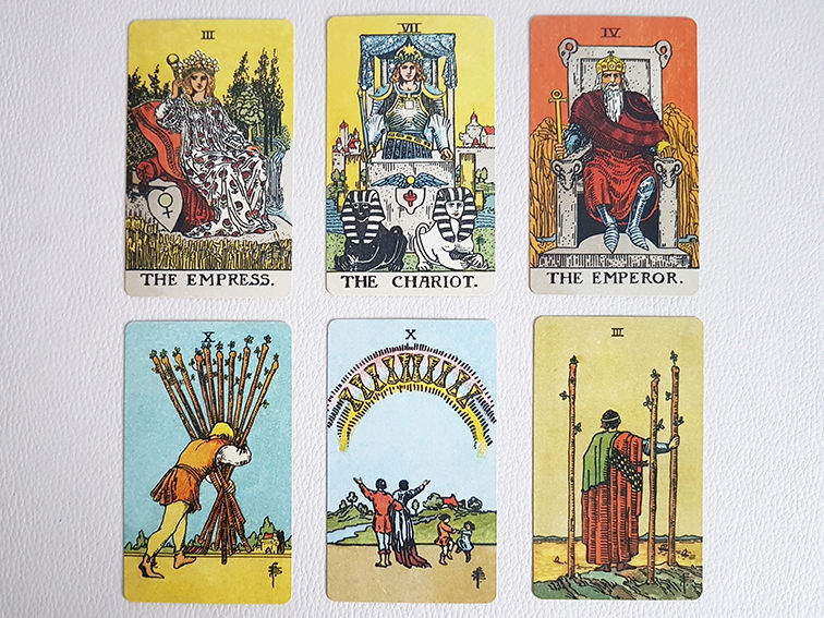 tirage de cartes de tarot pour le domaine sentimental