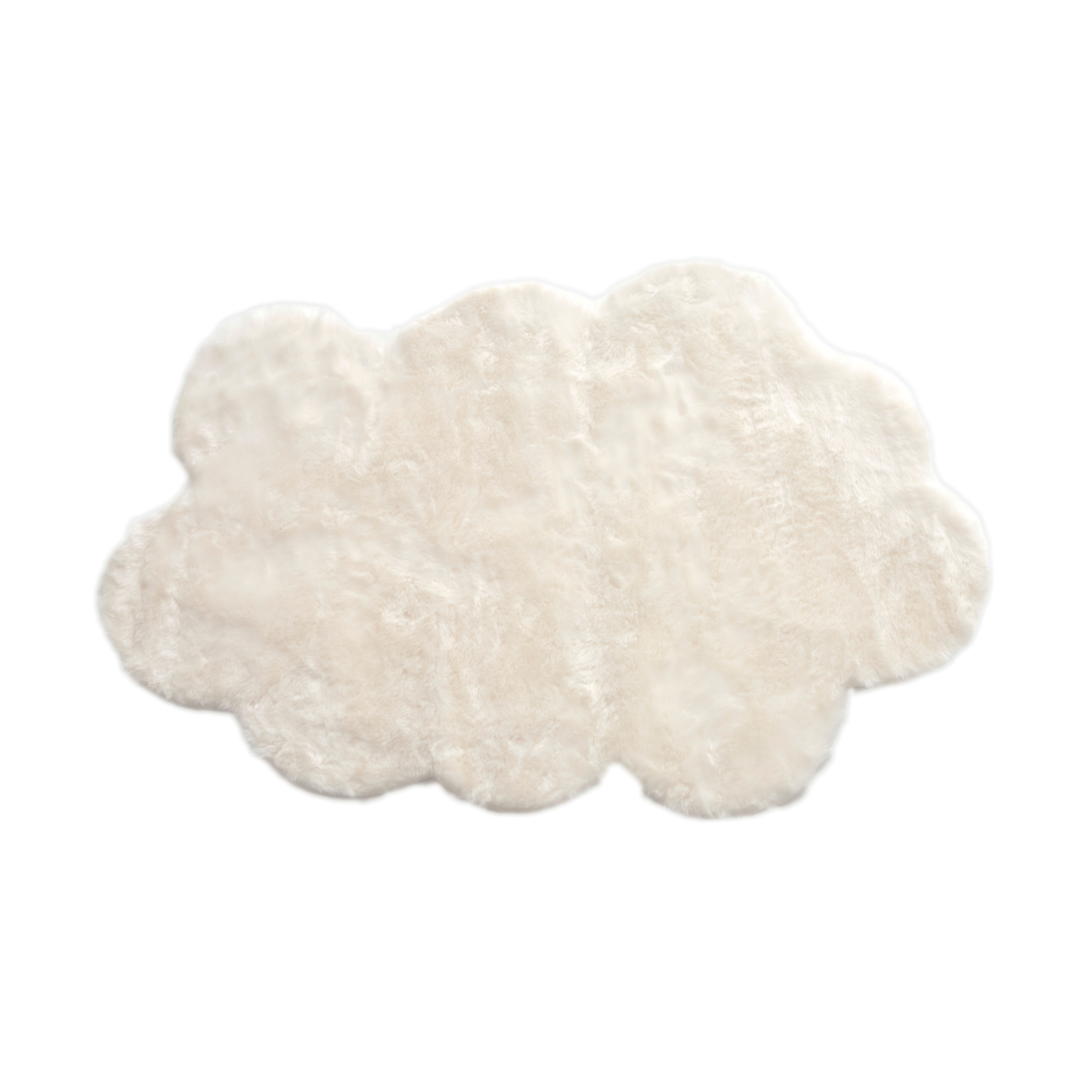 Tapis Nuage Blanc  Moyen - Maxi Douceur