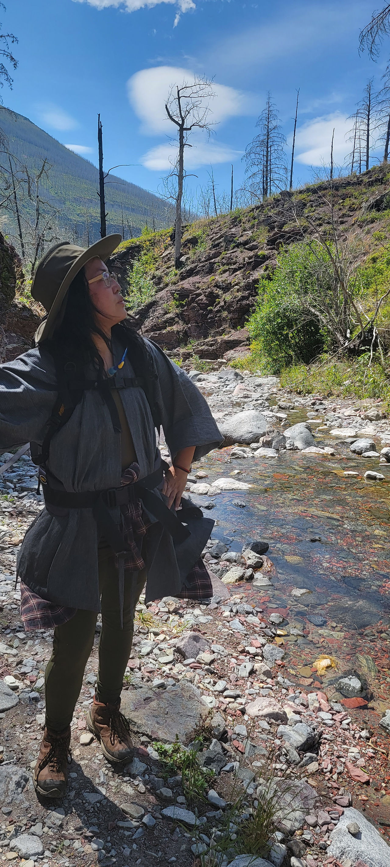 Warrior woman slash samurai hobbit? noodles in the wild