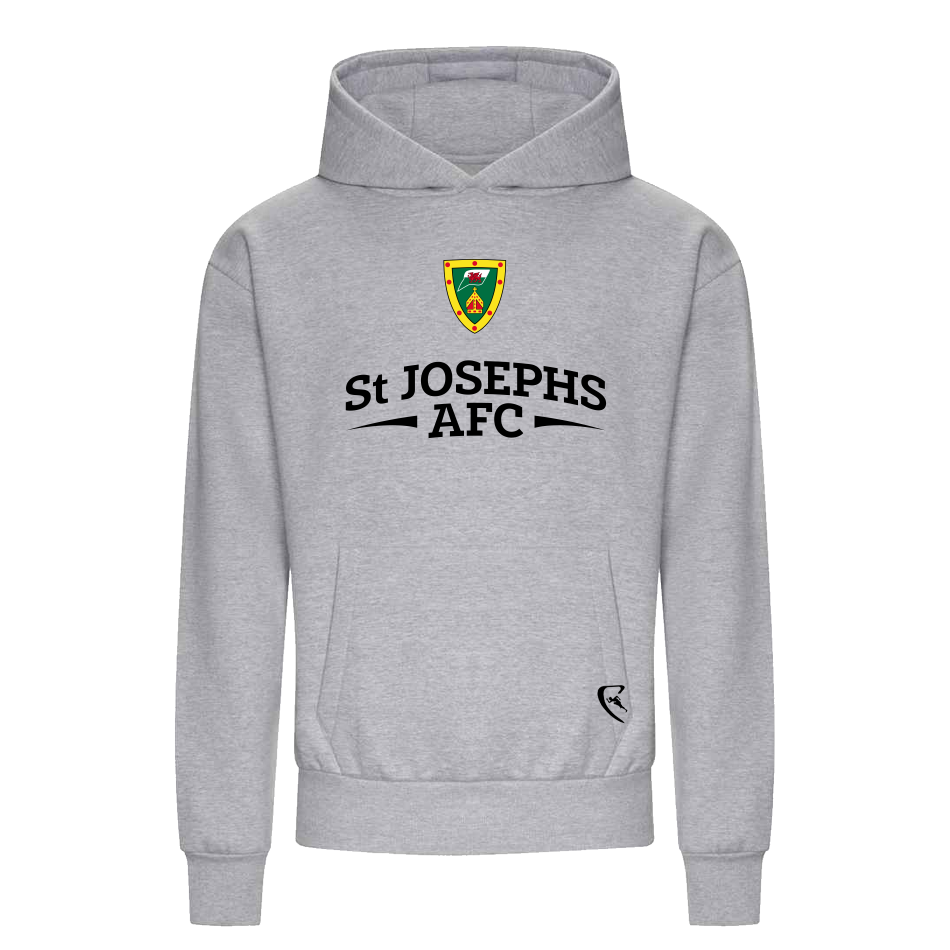 STJAFC Traditional Grey Cotton Hoodie