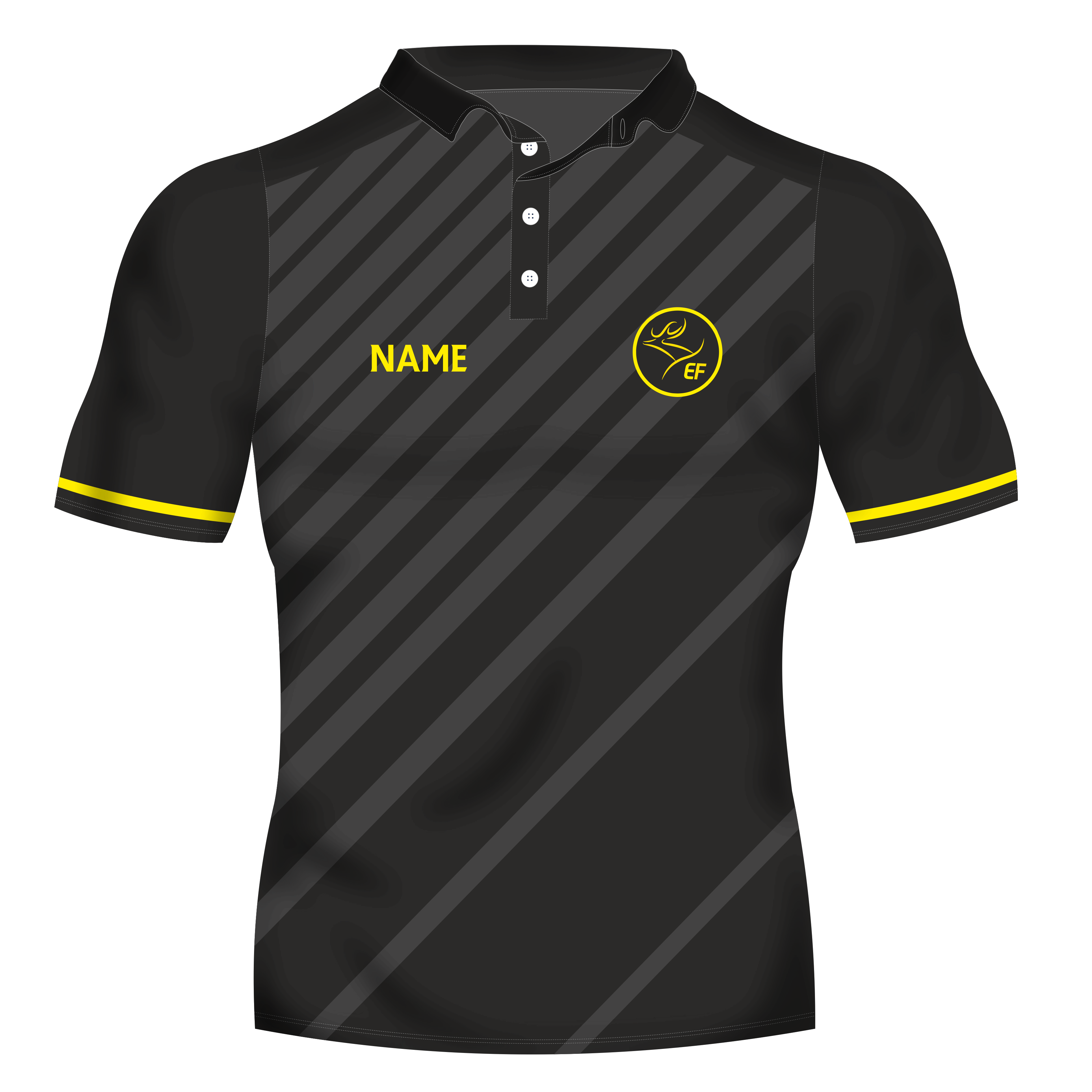 EF Pro Elite Unisex Fit Button Up Polo