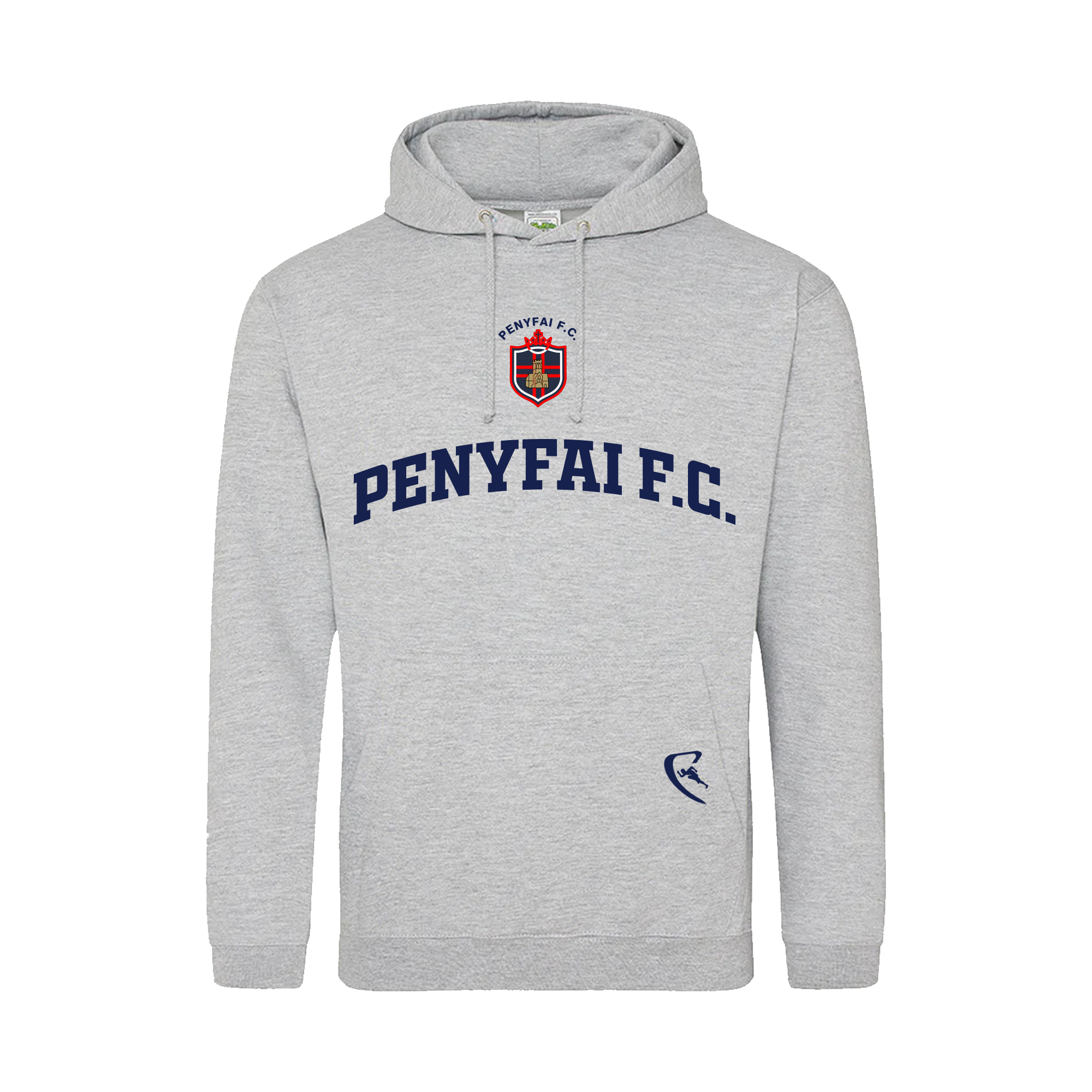 PFC Grey Traditional Overhead Hoodie