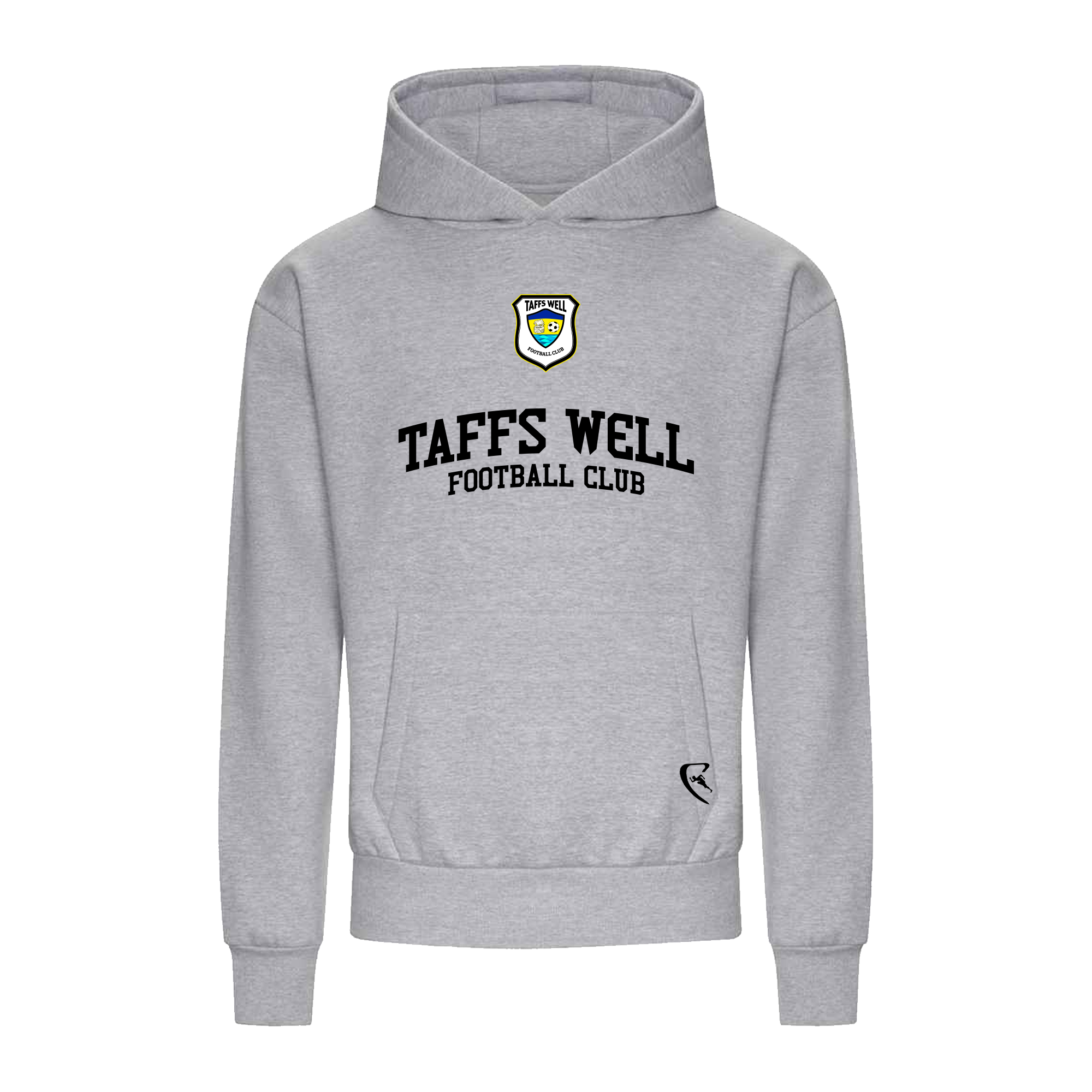 TWFC Grey Cotton Hoodie