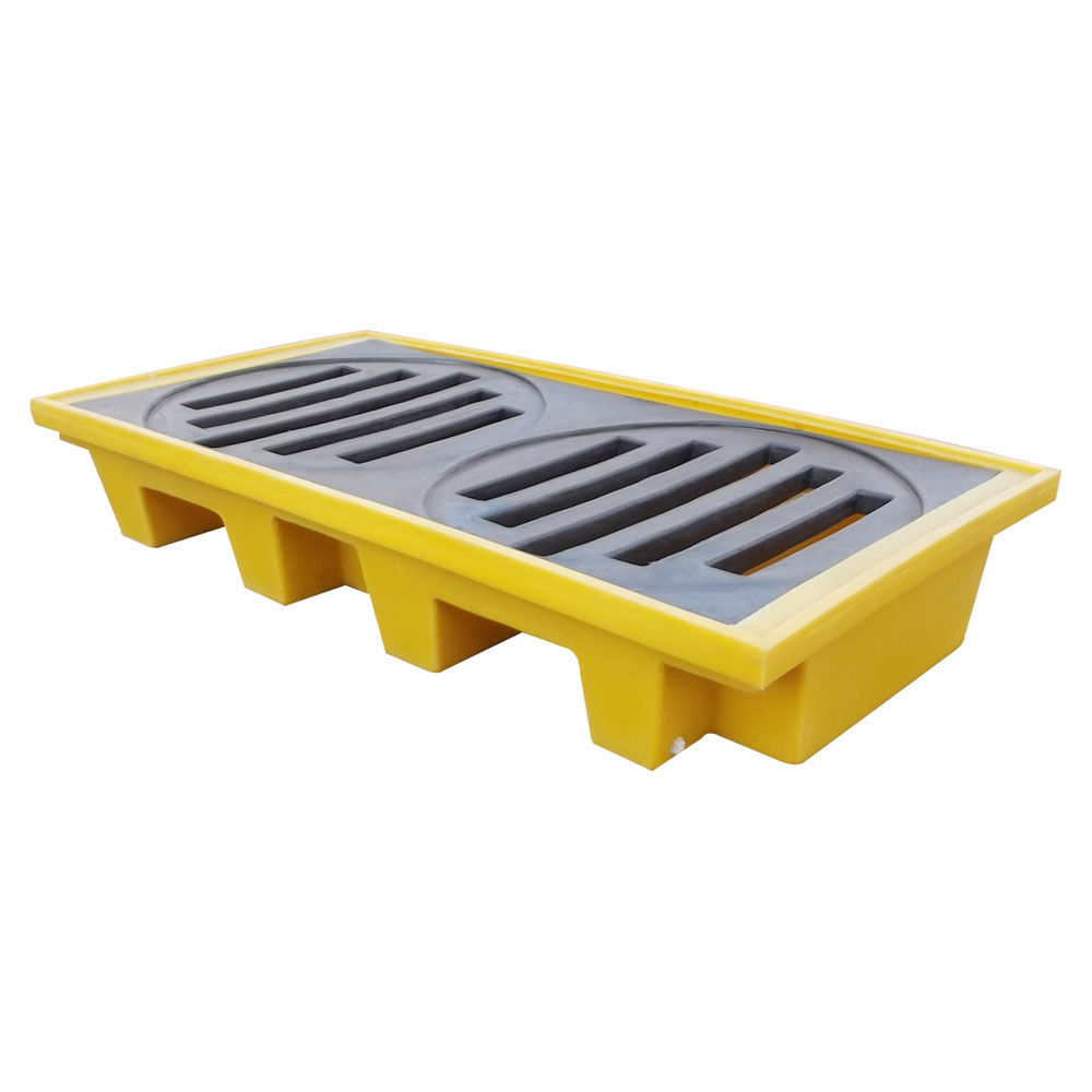 Pallet de Contenção para 2 Tambores