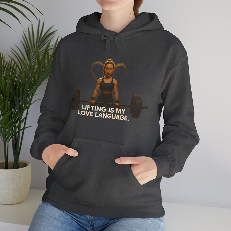 Thumbnail: Unisex Hoodie – Lifting is My Love Language