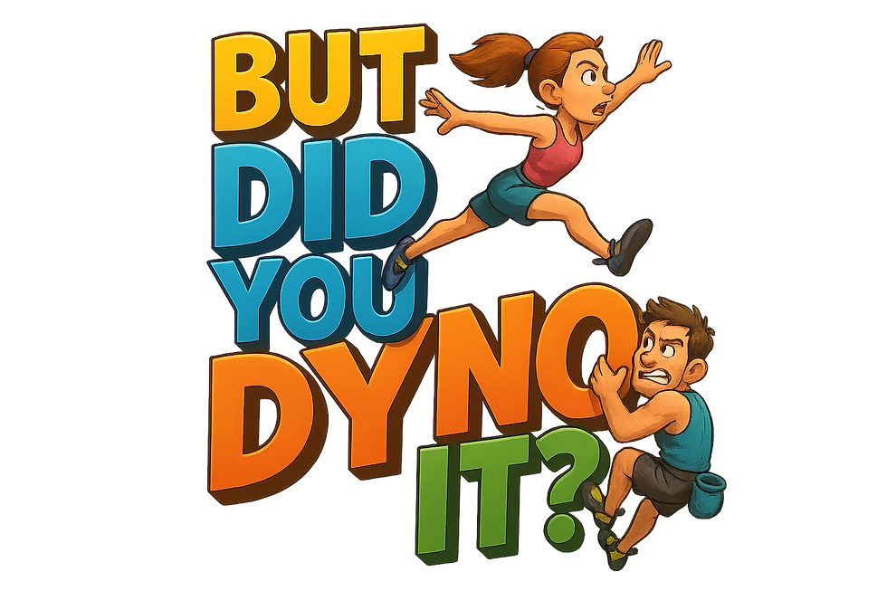 Thumbnail: Climbing Mug – But Did You Dyno It? (Multicolour Text Version)