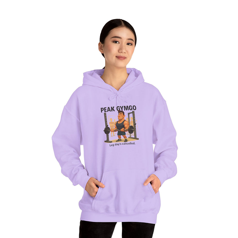 Thumbnail: Funny Gym Hoodie – Peak GymGo: Leg Day’s Cancelled