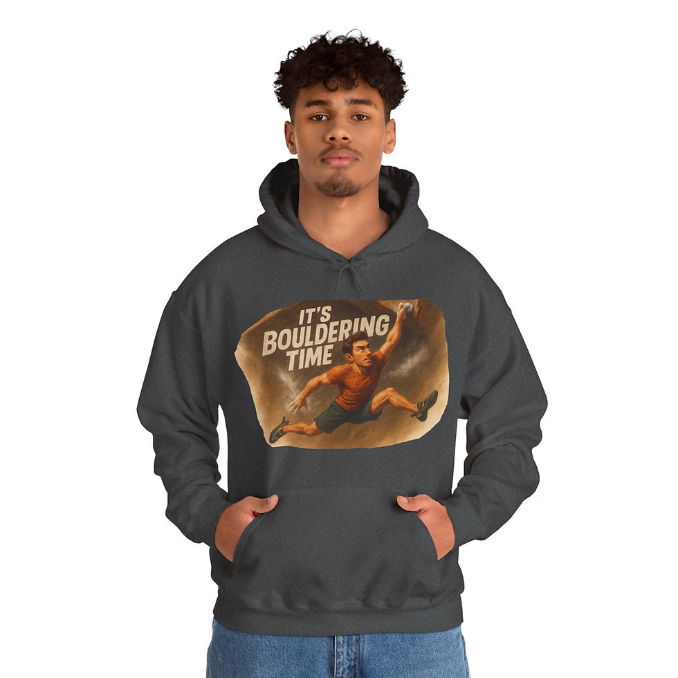 Thumbnail: Unisex Hoodie – It’s Bouldering Time