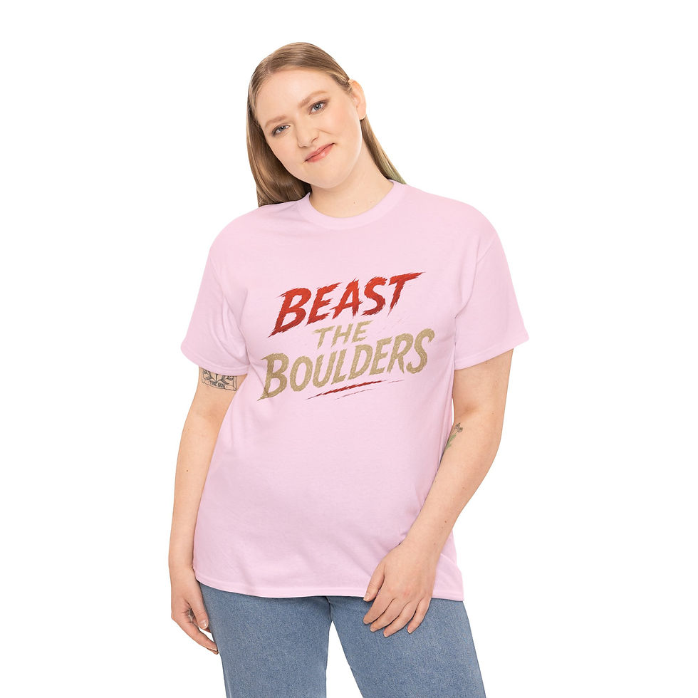 Thumbnail: Beast the Boulders T-Shirt – Beast Text Edition