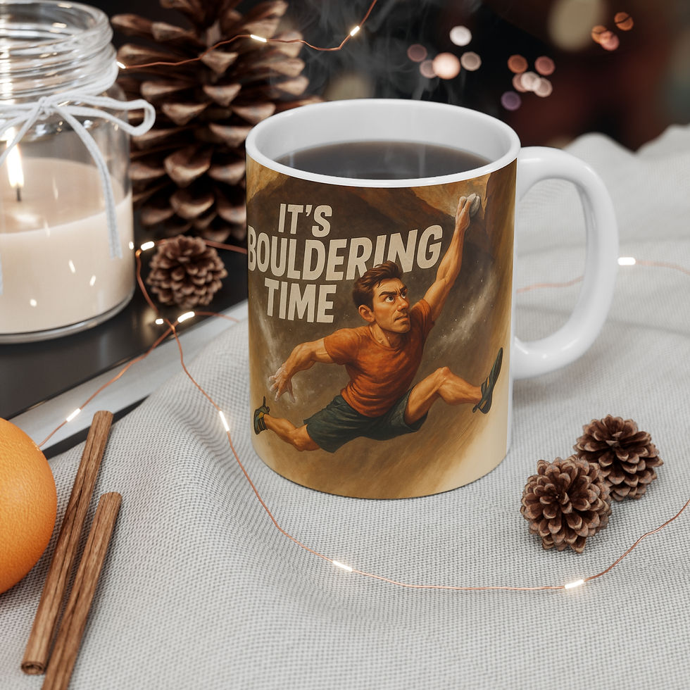 Thumbnail: Climbing Mug – It’s Bouldering Time