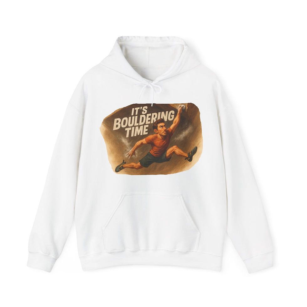 Thumbnail: Unisex Hoodie – It’s Bouldering Time
