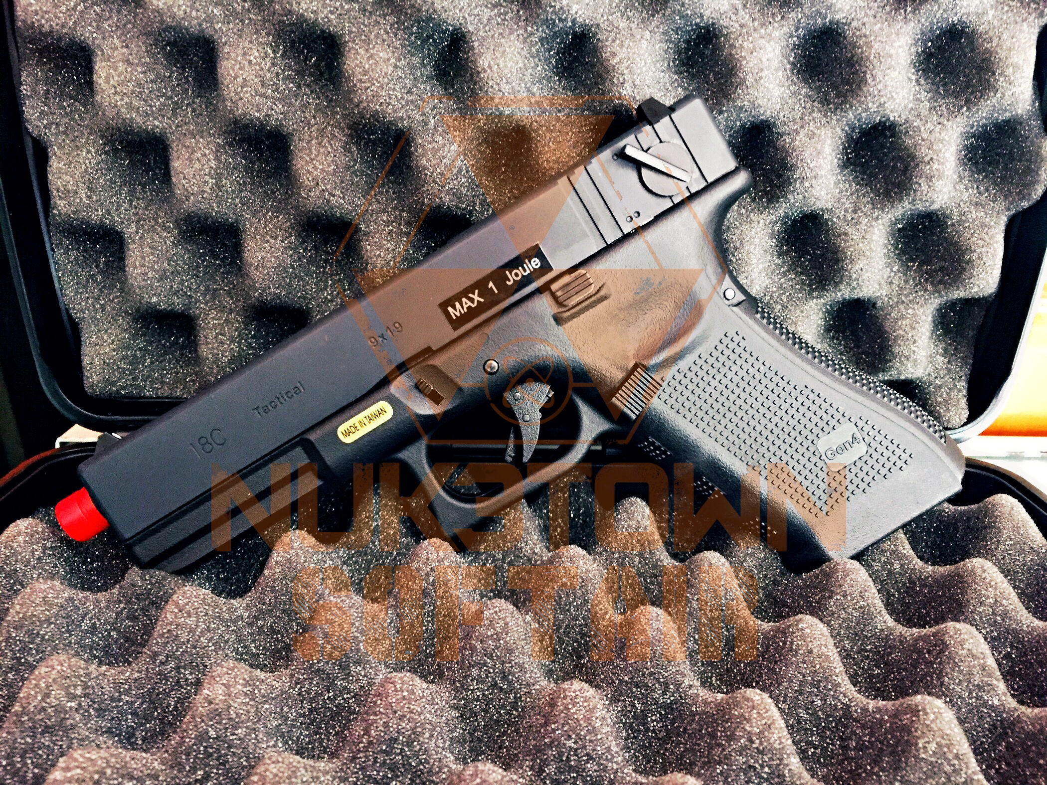 Glock G18 scarrellante colpo singolo/raffica WE