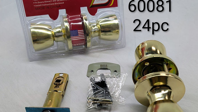 Entrance Lock and Doorknob