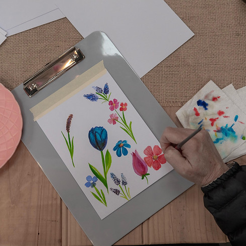 Spring Watercolour Workshop - DELORAINE