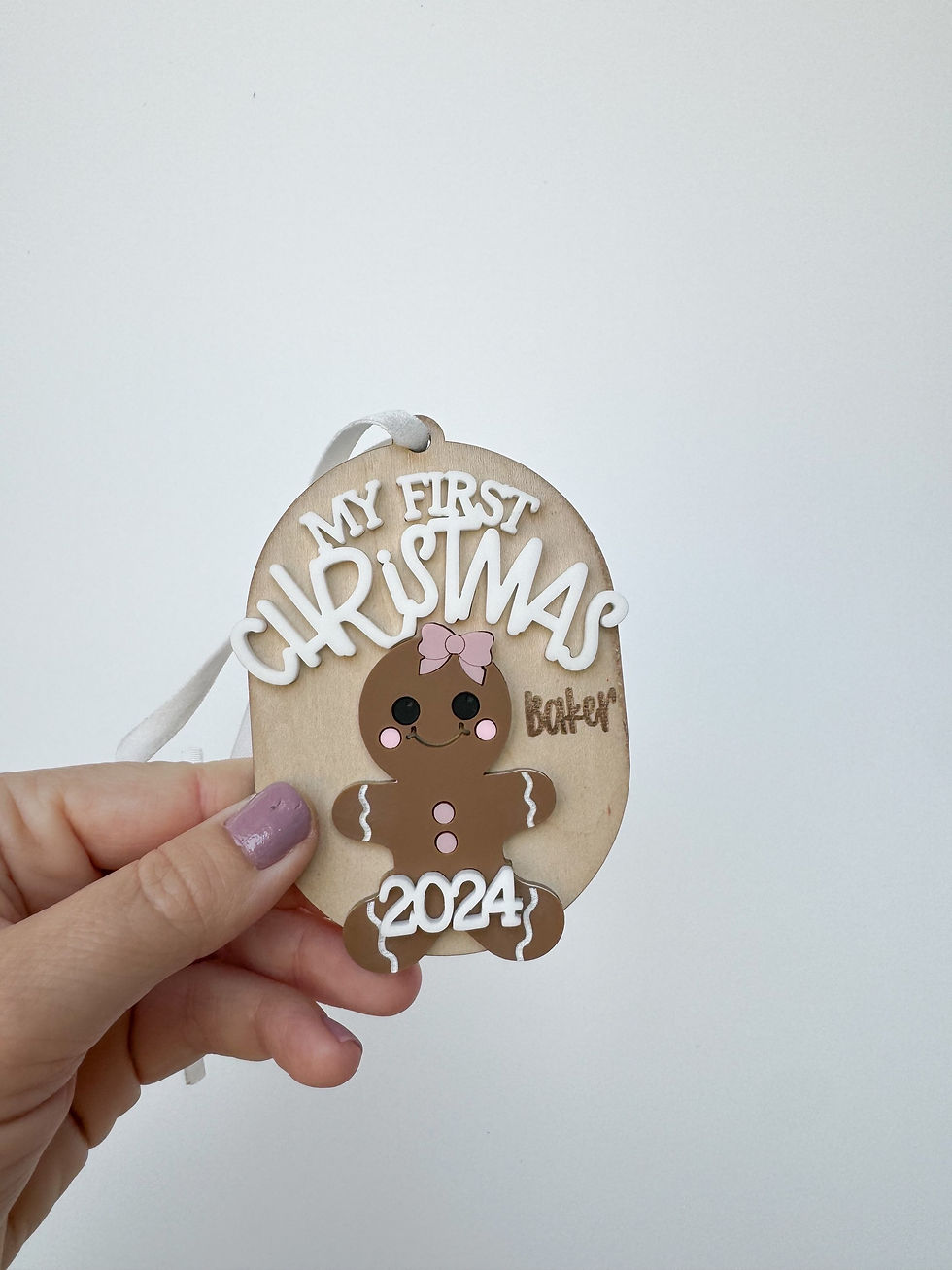 Thumbnail: BABY'S FIRST CHRISTMAS- GINGERBREAD