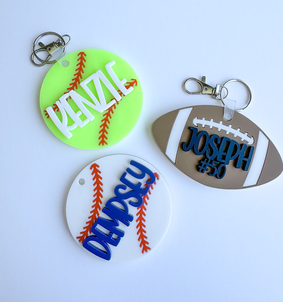 Thumbnail: Sports keychains 