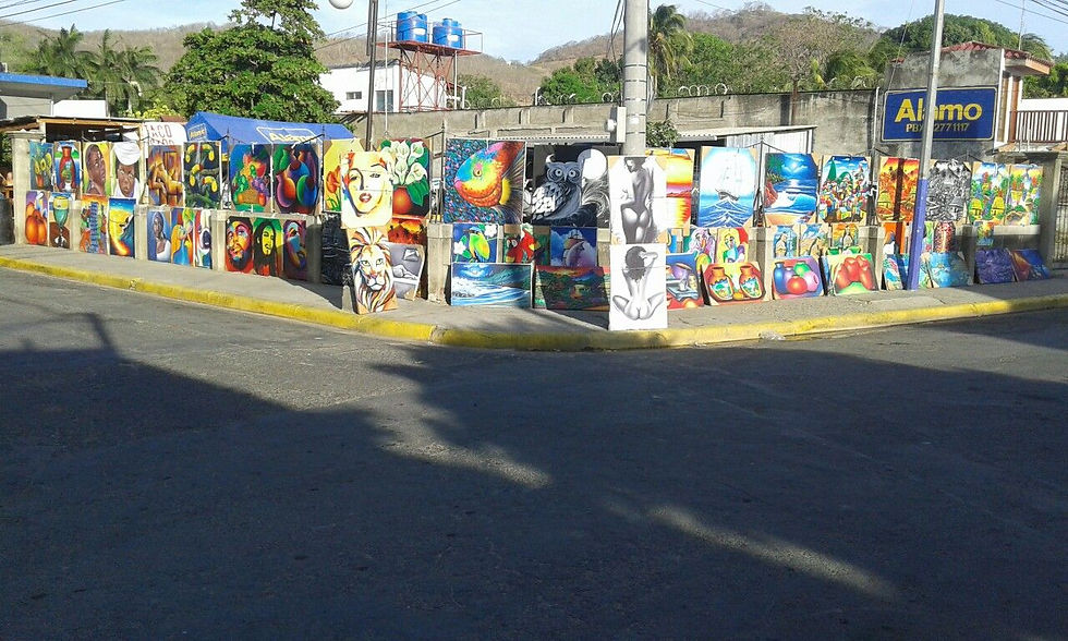 painting street