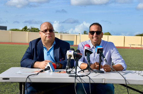 A ANUNCIA RENOBACION DI STADION GUILLERMO PROSPERO TRINIDAD