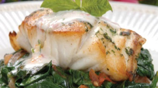 Grouper Coconut Florentine