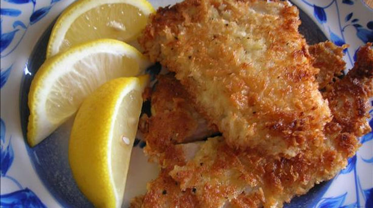 Sand Dabs Fried