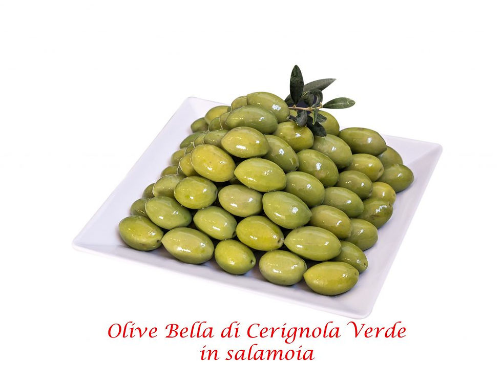 OLIVES VERTES BELLA DI CERIGNOLA 580 ML BELLA CONTADINA