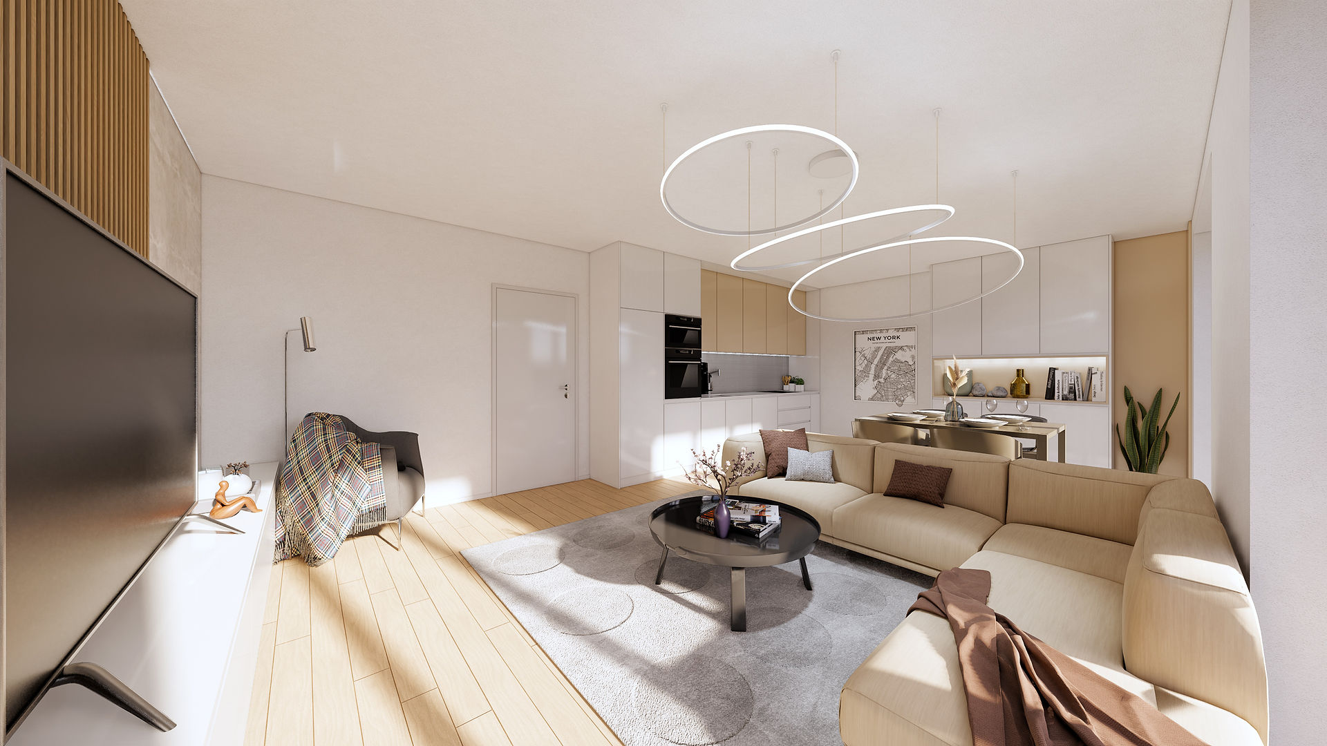 Modřany Apartment Visualization
