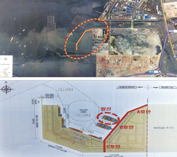 Incheon new port new dredged soil dumping ground
