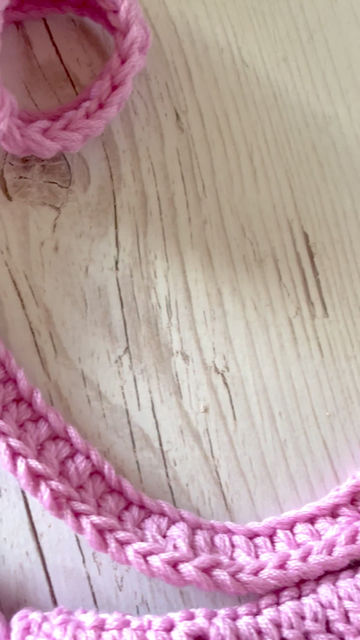 Миниатюра: Häkeltasche mit Perlen für Mädchen