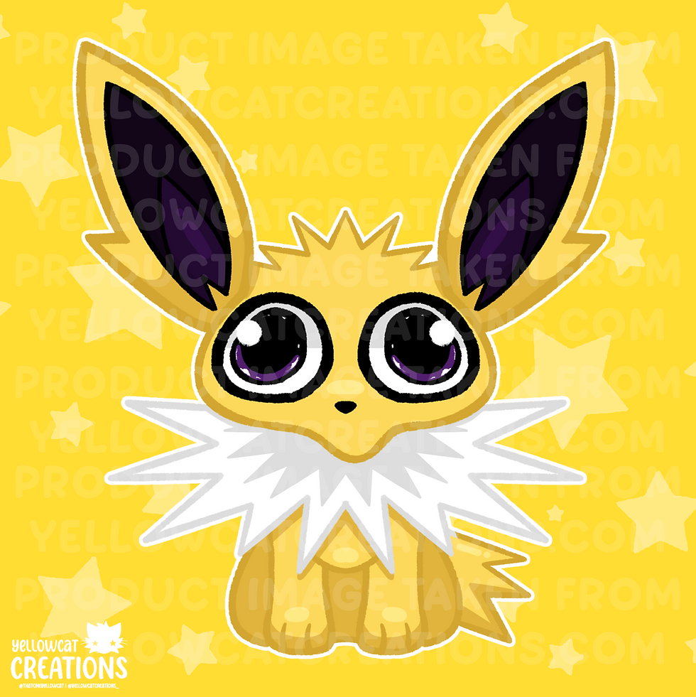 Thumbnail: Electric Eeveelution - Goober Sticker