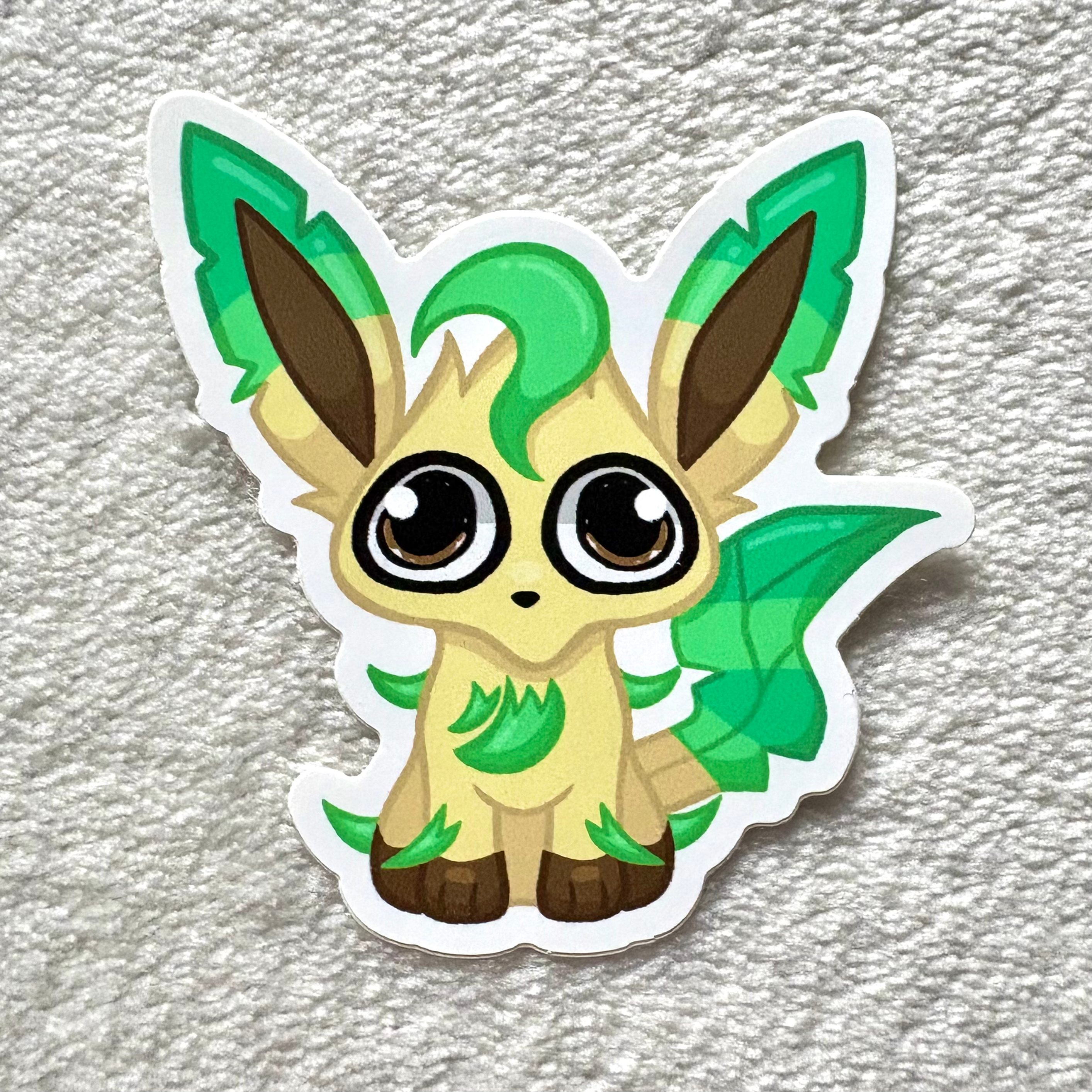 Grass Eeveelution - Goober Sticker